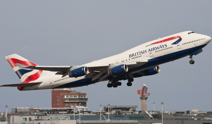 vliegen met british airways, british airways