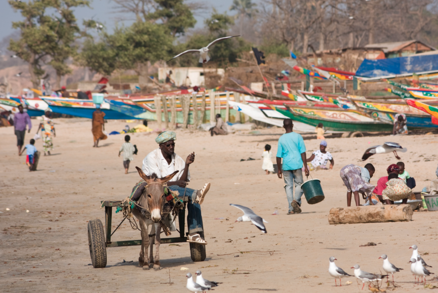 gambia, vliegtickets gambia