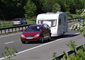 Auto vignet voor de snelweg