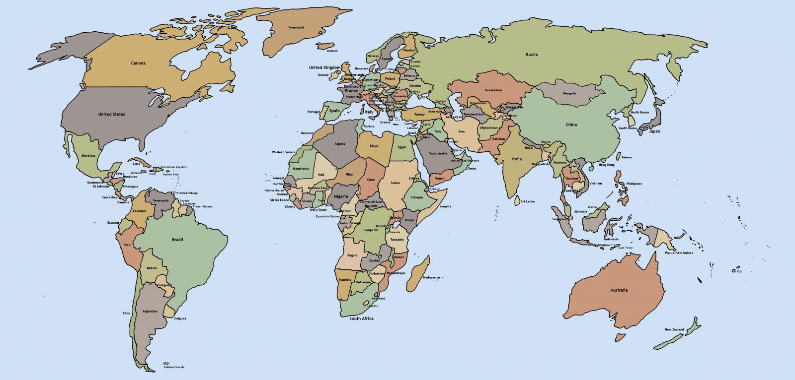 rondreis, rondreizen, wereldkaart, worldmap